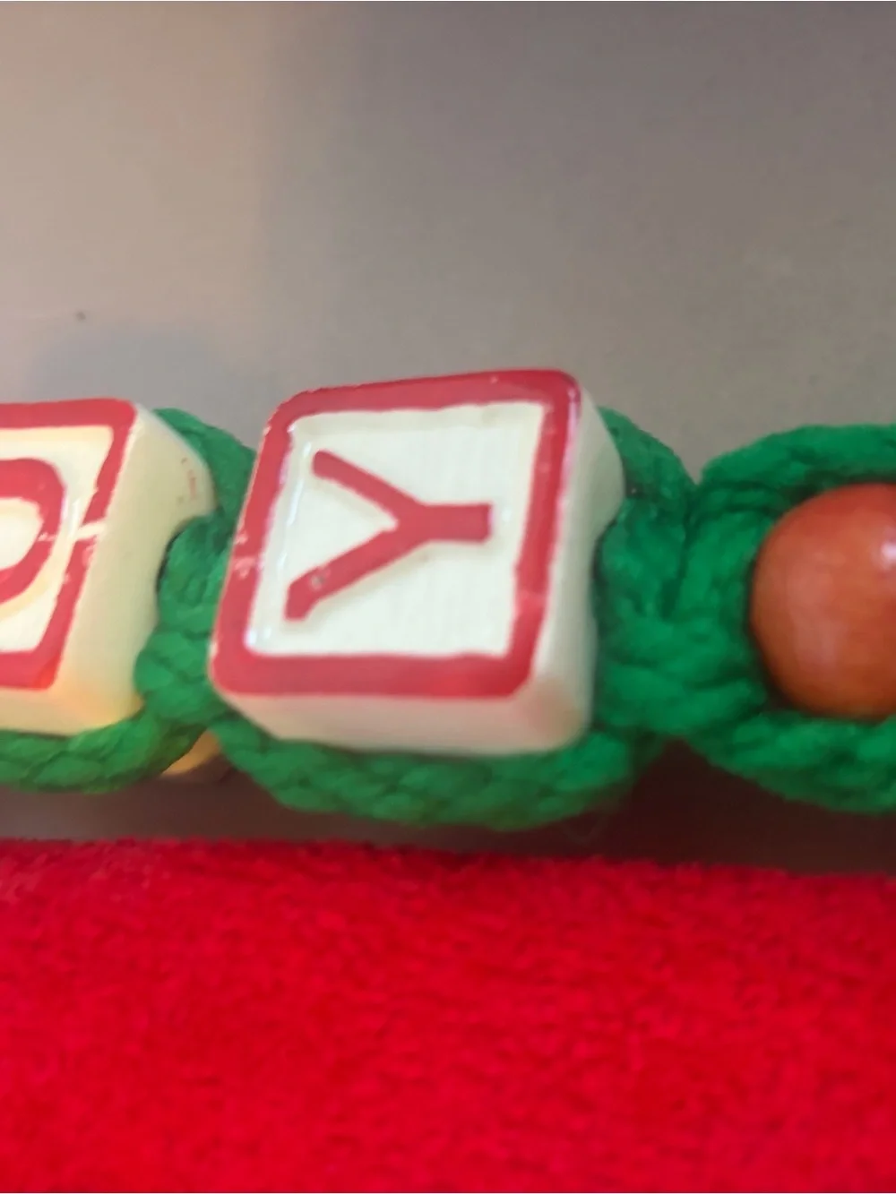 Vintage Santa Kitchen Towels and Pot Holders - Red & Green Christmas Set